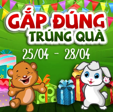 Gắp Thú -Trúng quà