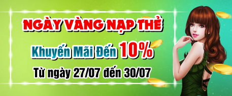 Ngày Vàng Nạp Thẻ